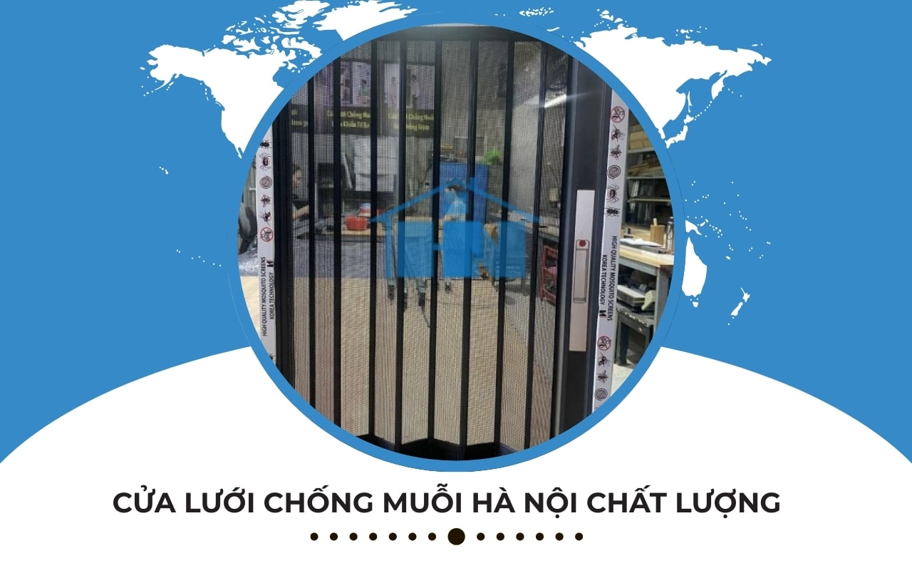 Cửa lưới chống muỗi hà nội chất lượng